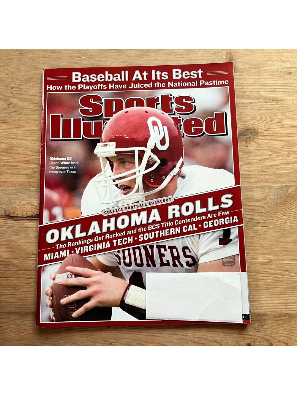 Sports Illustrated Oklahoma Rolls Magazine SIM02